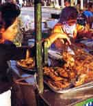 Stall selling 'Ayam Percik